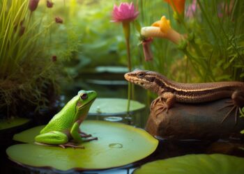 Pondside Parables: The Frog’s Triumph Over the Cedar-Tree Lizard