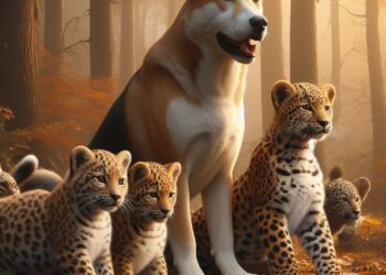 The Dog and the Leopard: A Forest Fable