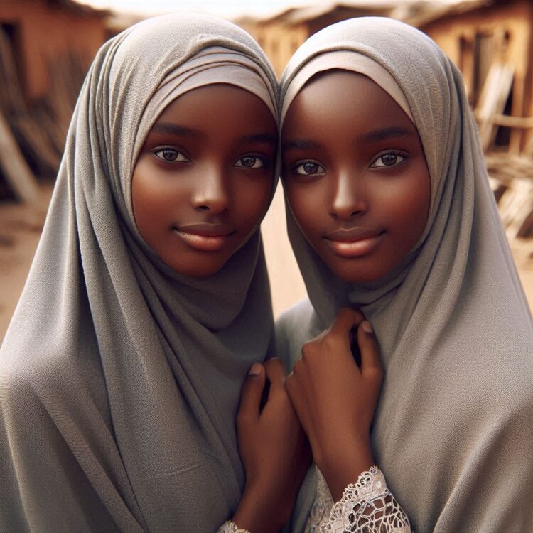 Aisha and Amina:The Twin Daughters of the Knee